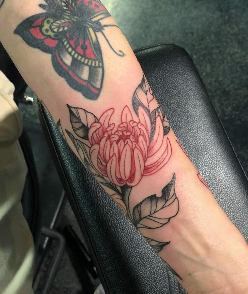 Floral Sleeve Tattoo