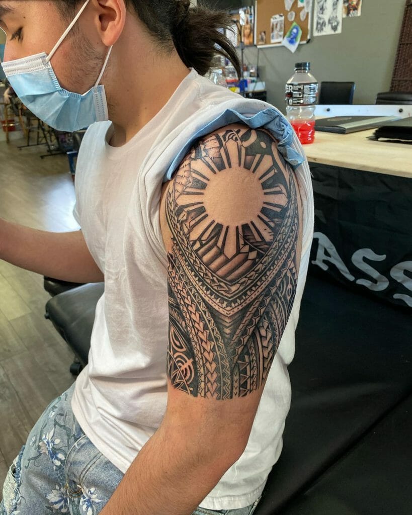 Tattoo Filipino Sun