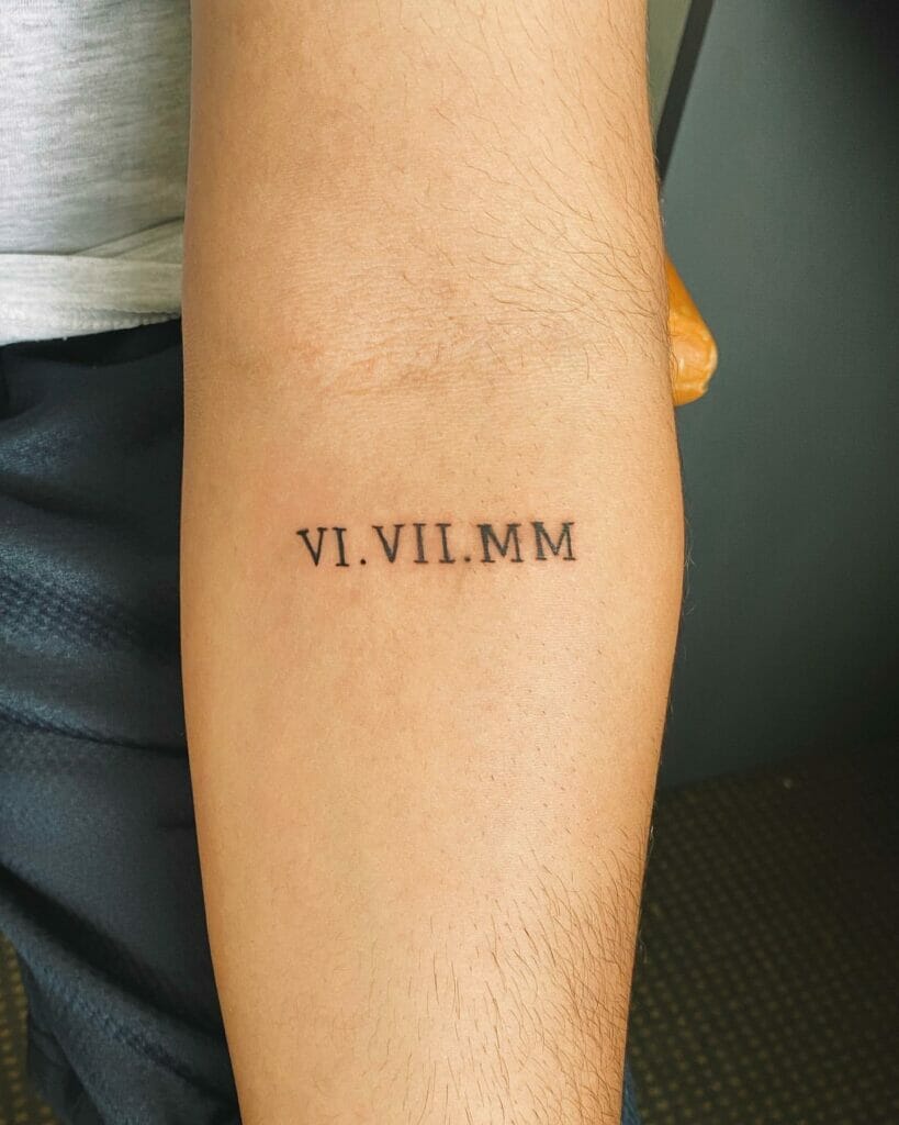 101 Best Roman Numerals Tattoo Ideas You Have To See To Believe! - Outsons