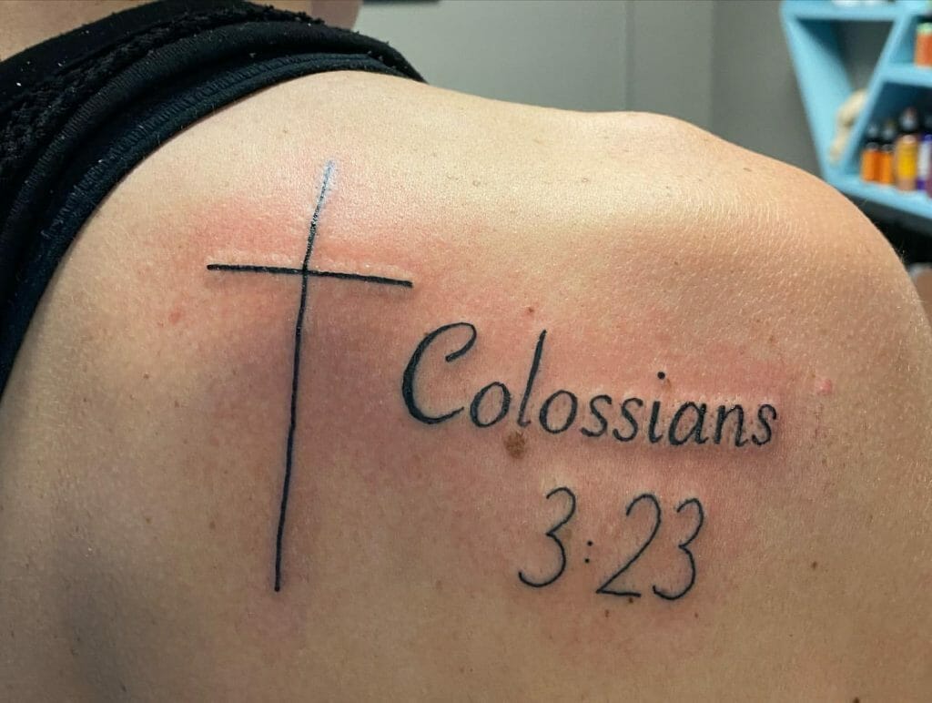 Bible Verse Tattoo