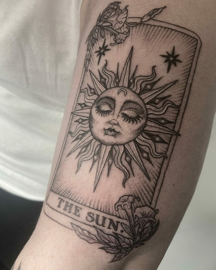 Spiritual Sun Tattoo
