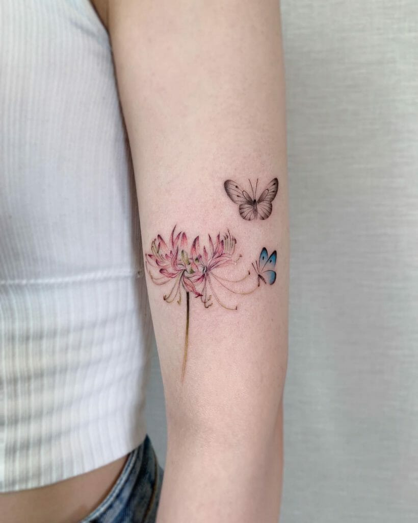 Spider Lily Tattoo