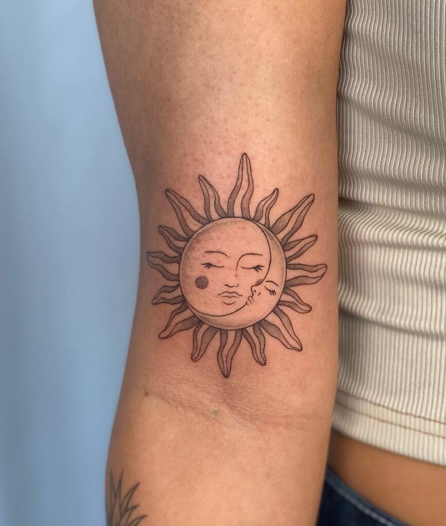 101 Best Sun And Moon Tattoo Ideas You Have To See To Believe! - Outsons