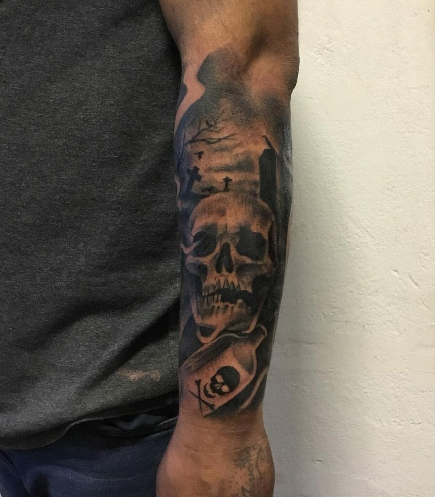 Dark Tattoo Cover-up Ideas 