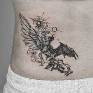 100 Latest Angel Tattoos For 2024!