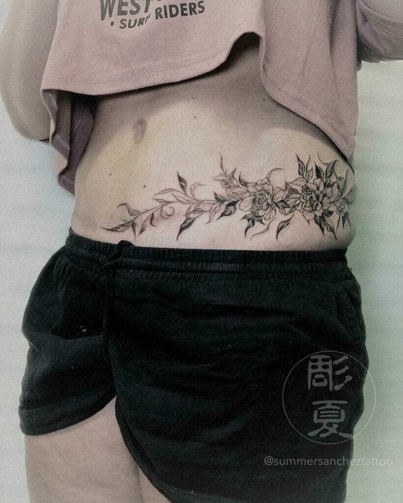 Leaf Vine Tattoo