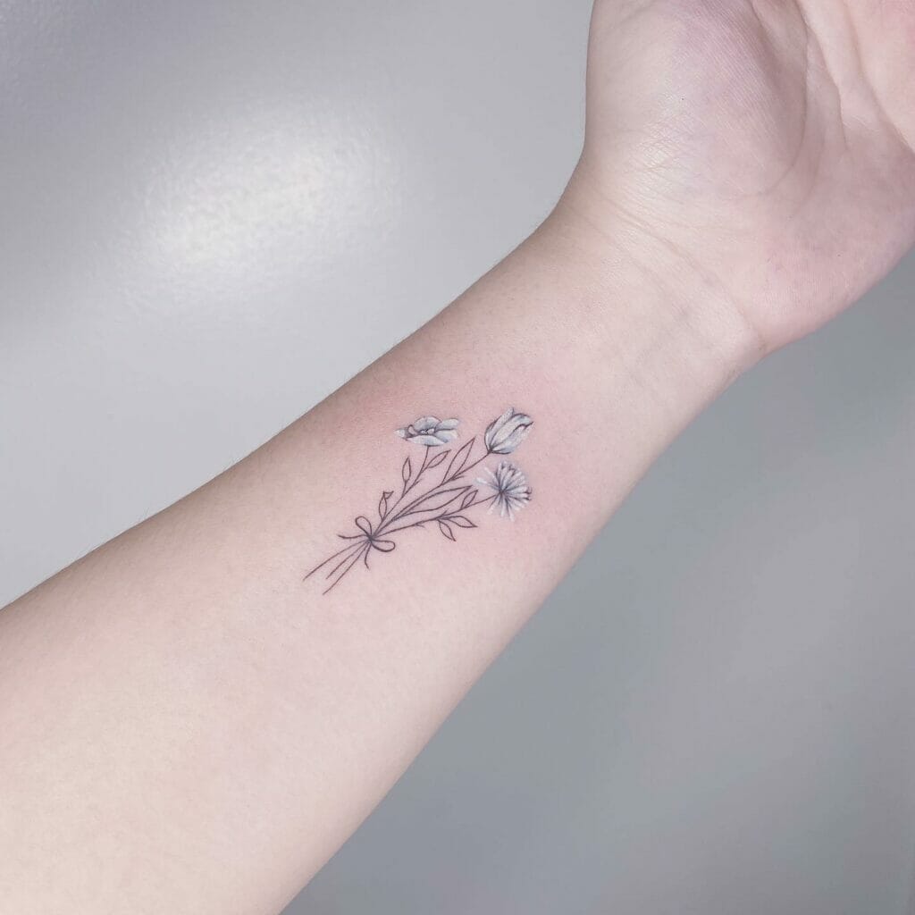 Minimalist Small Tattoo With Personal Meaning