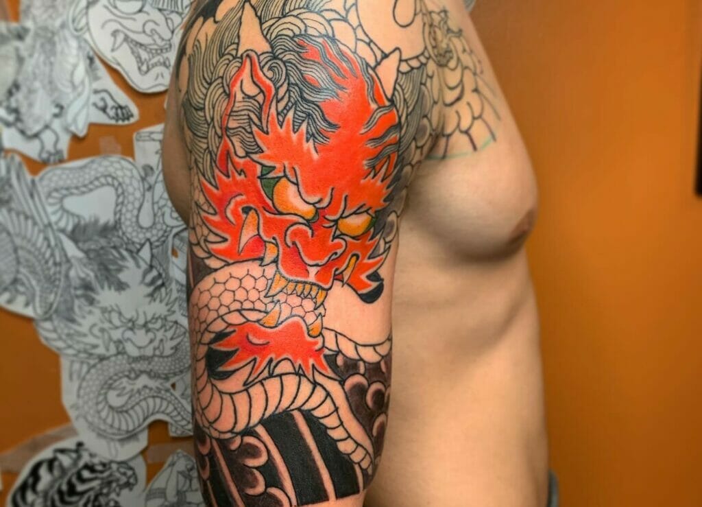 Japanese Bodysuit Tattoo