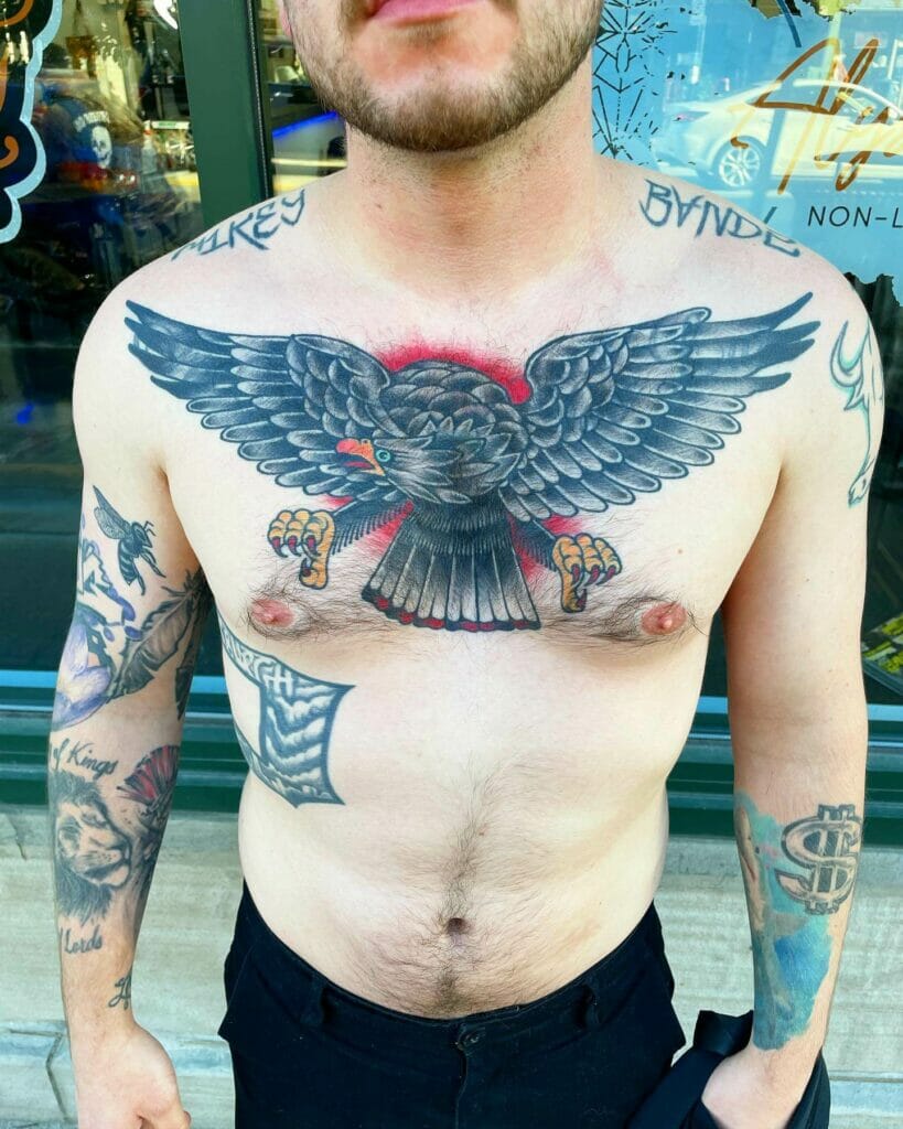 Cover Up Eagle Tattoo Ideas