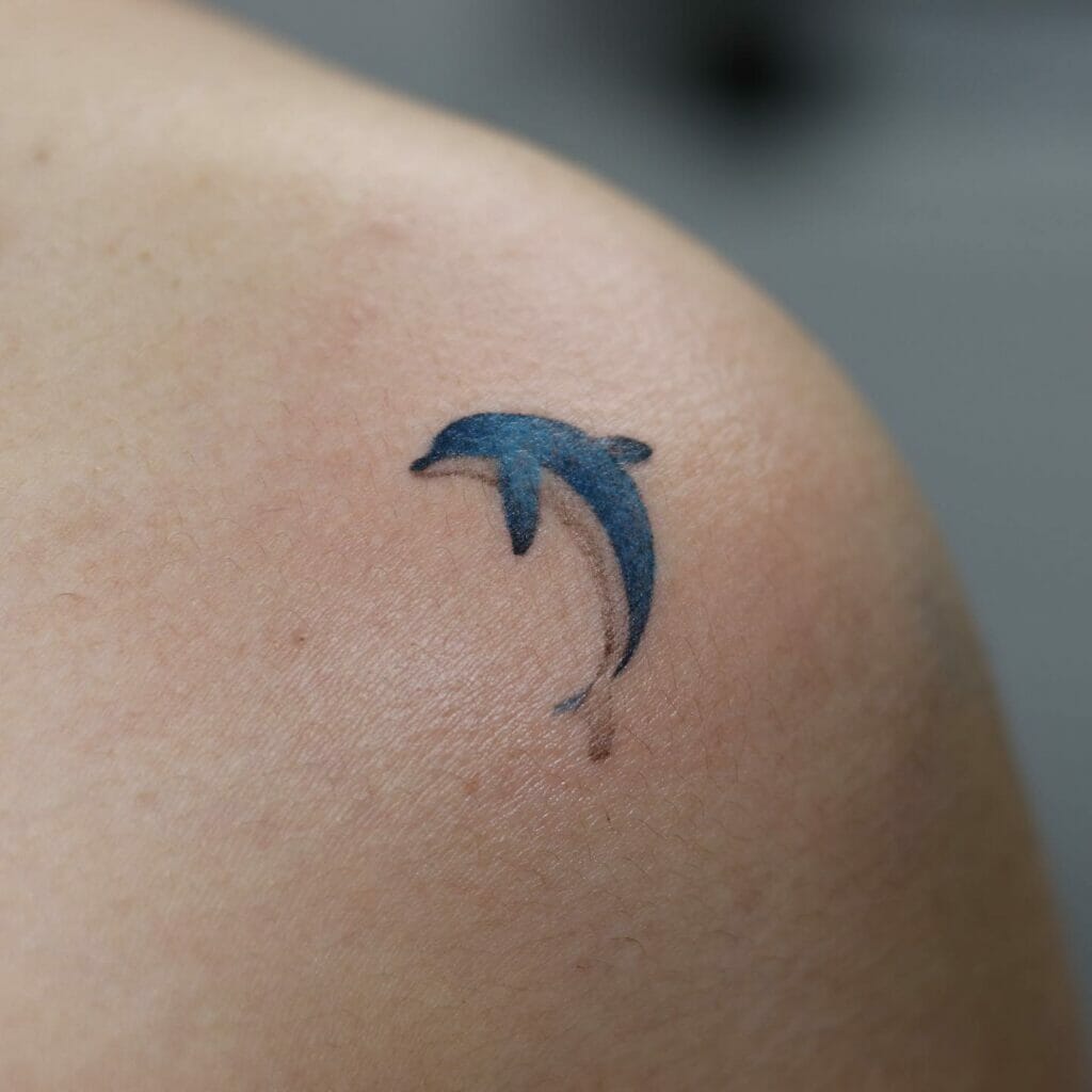 10 Best Dolphin Tattoo For Females That Will Blow Your Mind! - Outsons