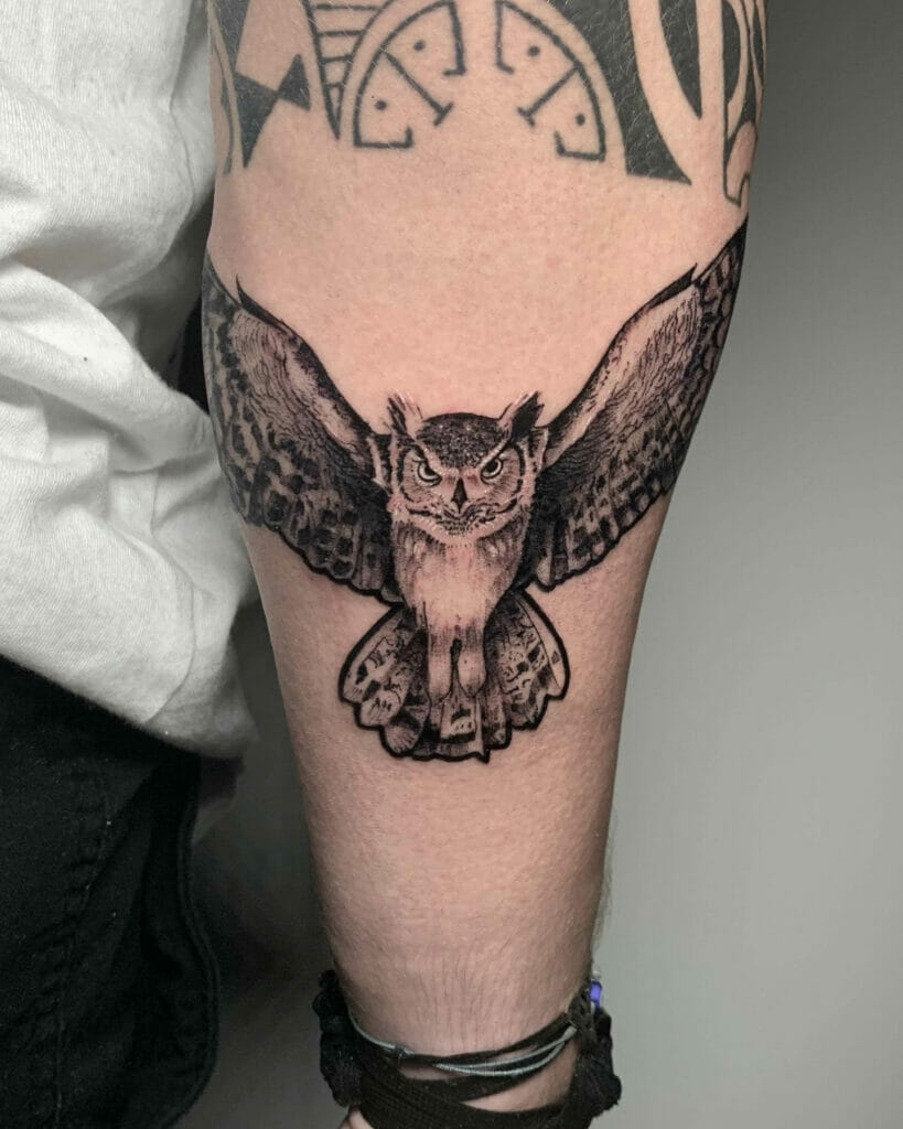 The Evil Owl Tattoo