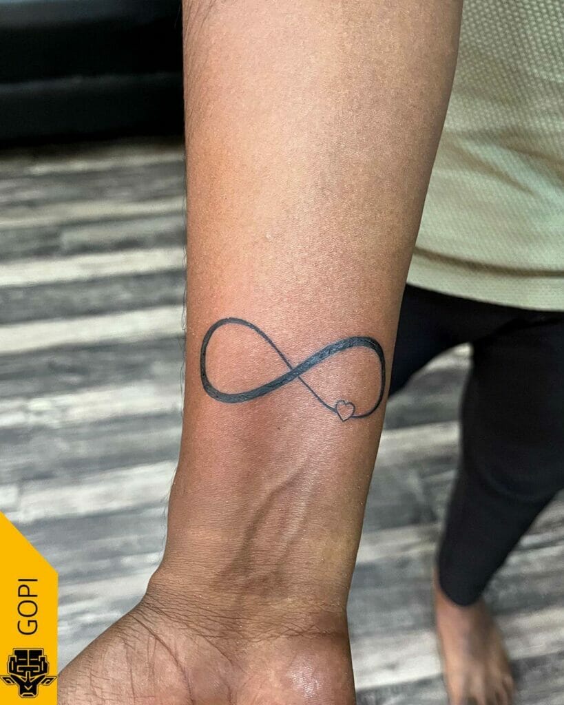 Infinity Tattoo On Wrist