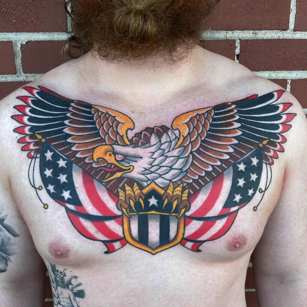 American Eagle Tattoo Design