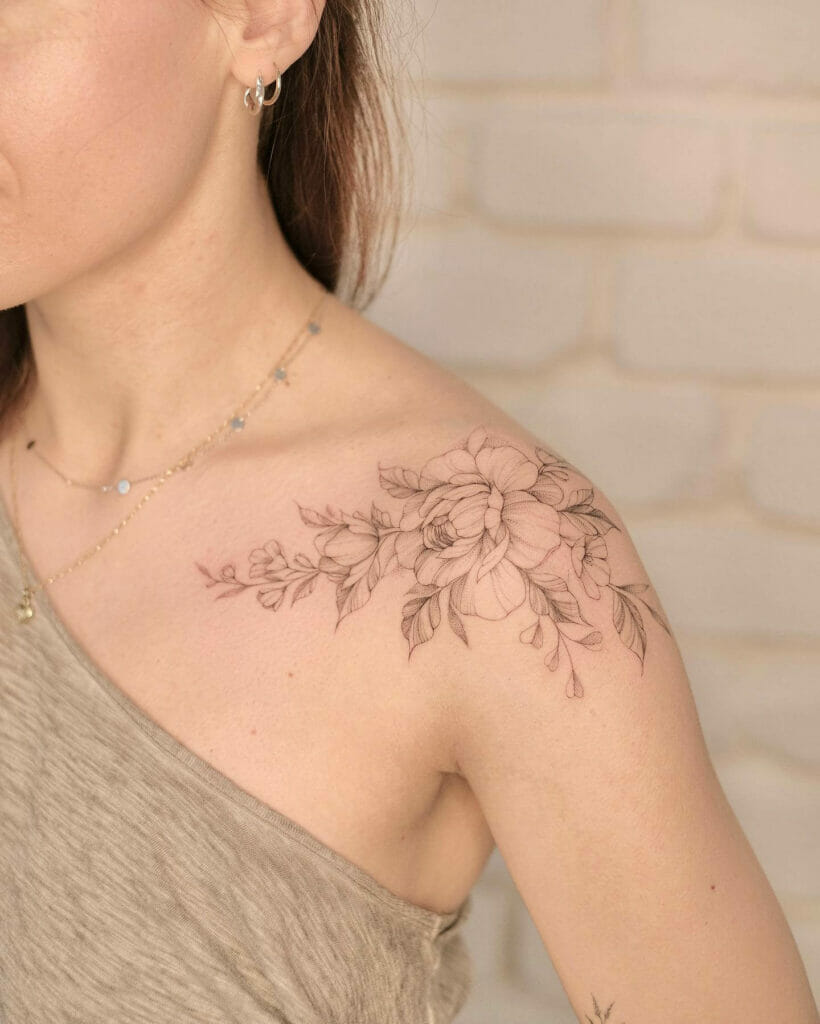 101 Best Flower Collarbone Tattoo Ideas That Will Blow Your Mind! - Outsons