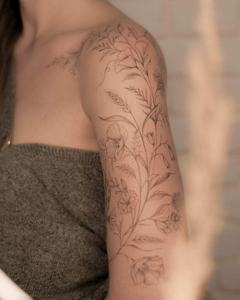 Arm Sleeve Tattoo Ideas With Divine Beauty Of The Lily
