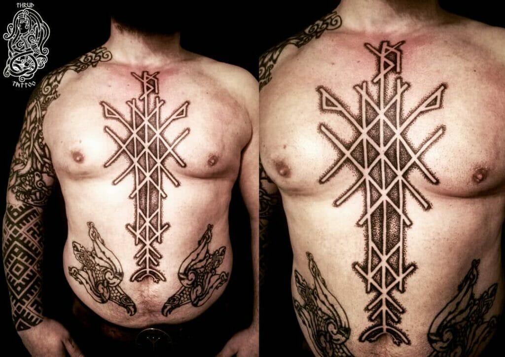 Viking Web Of Wyrd Tattoo