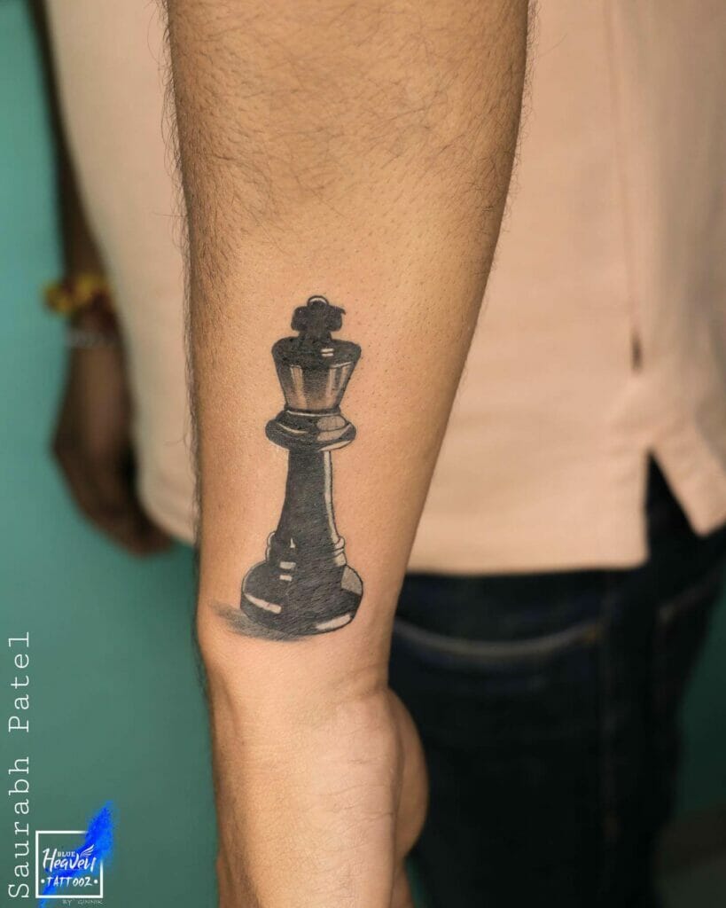 Chess King Tattoo
