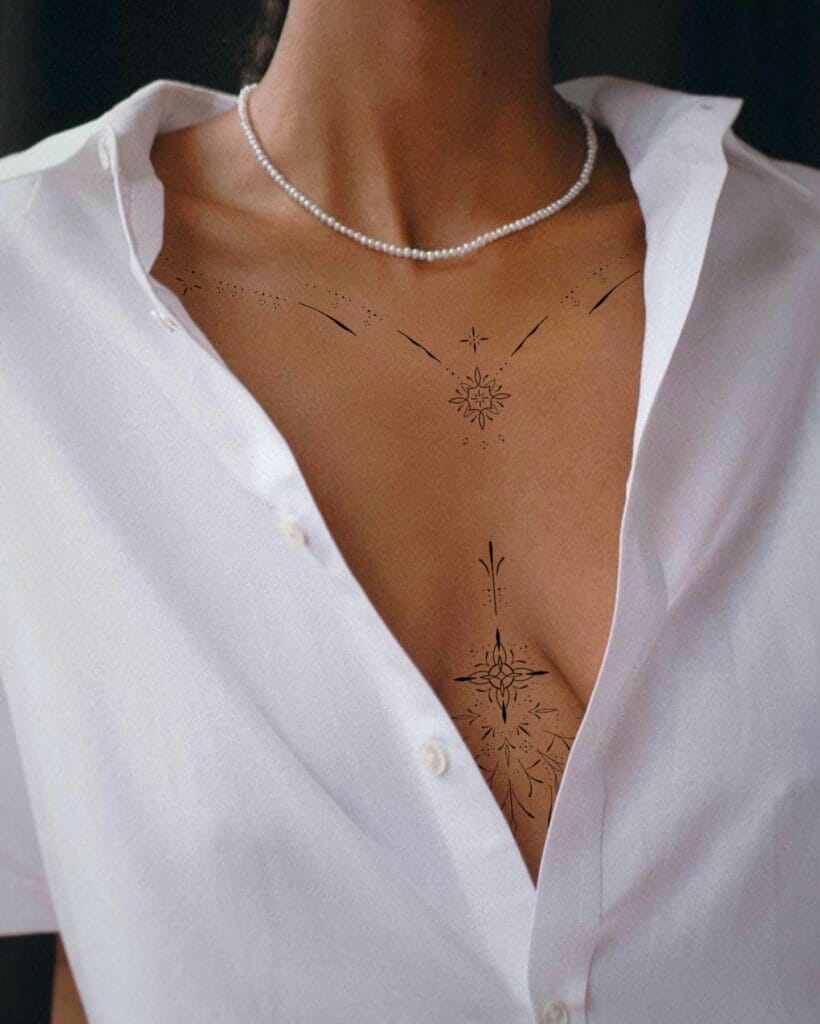 Decoration Aesthetic Tattoo Ideas For Chest