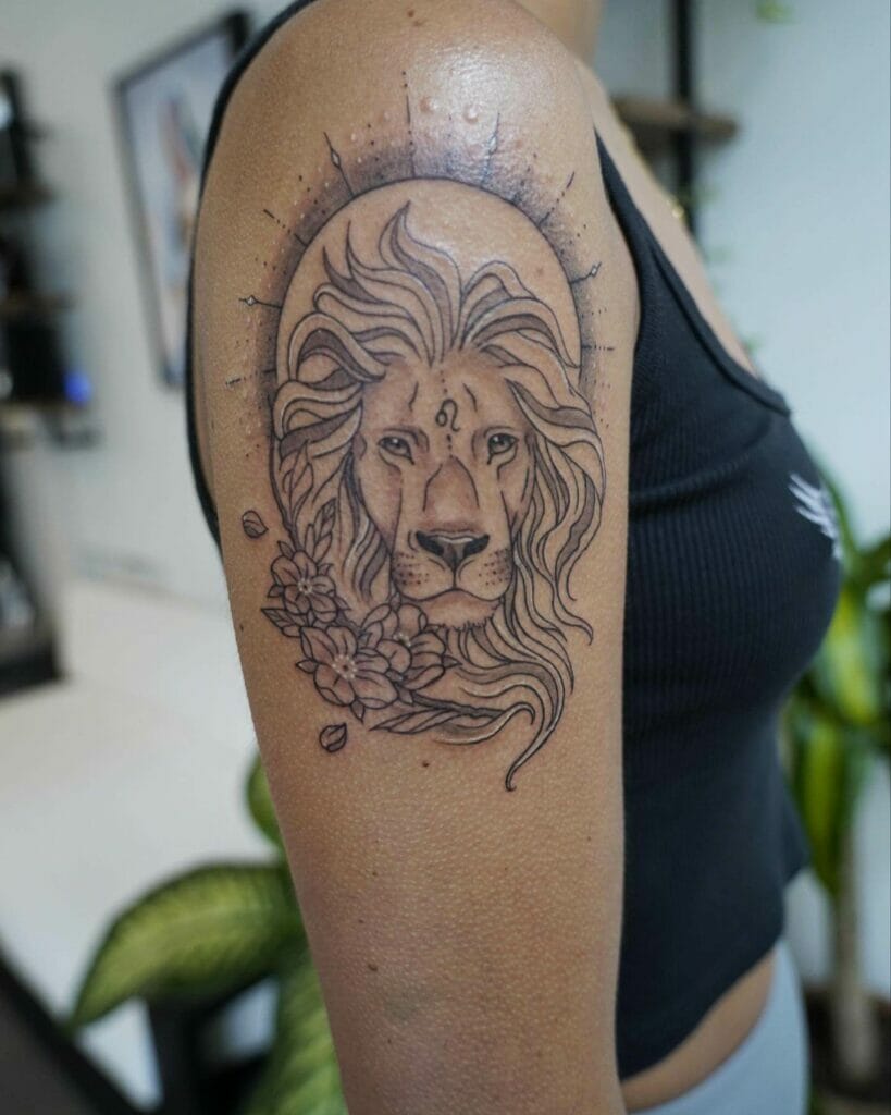 101 Best Women's Feminine Lion Tattoo Ideas That Will Blow Your Mind! -  Outsons