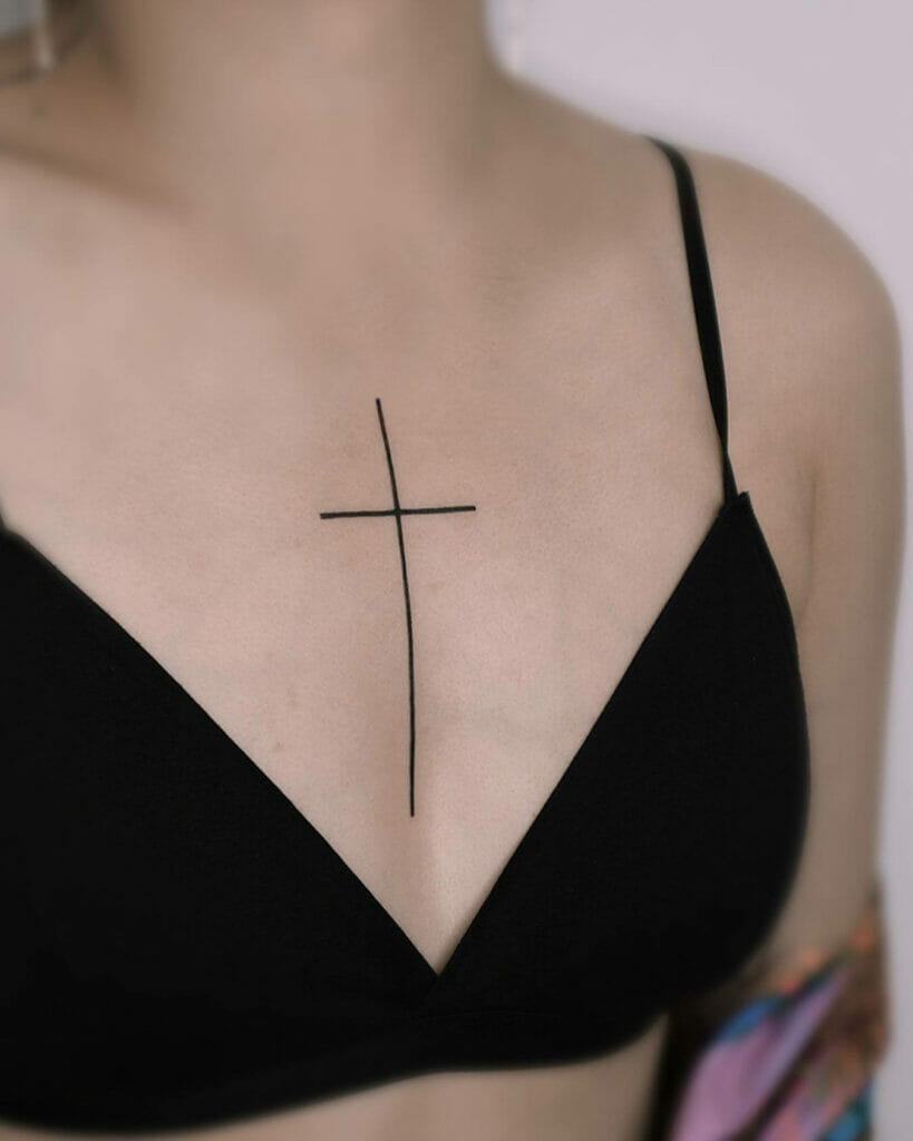 The Women Cross Tattoos