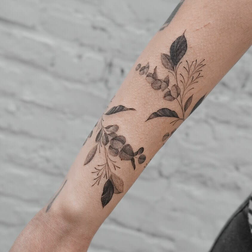 101 Best Vine Tattoo Designs on arm - Outsons