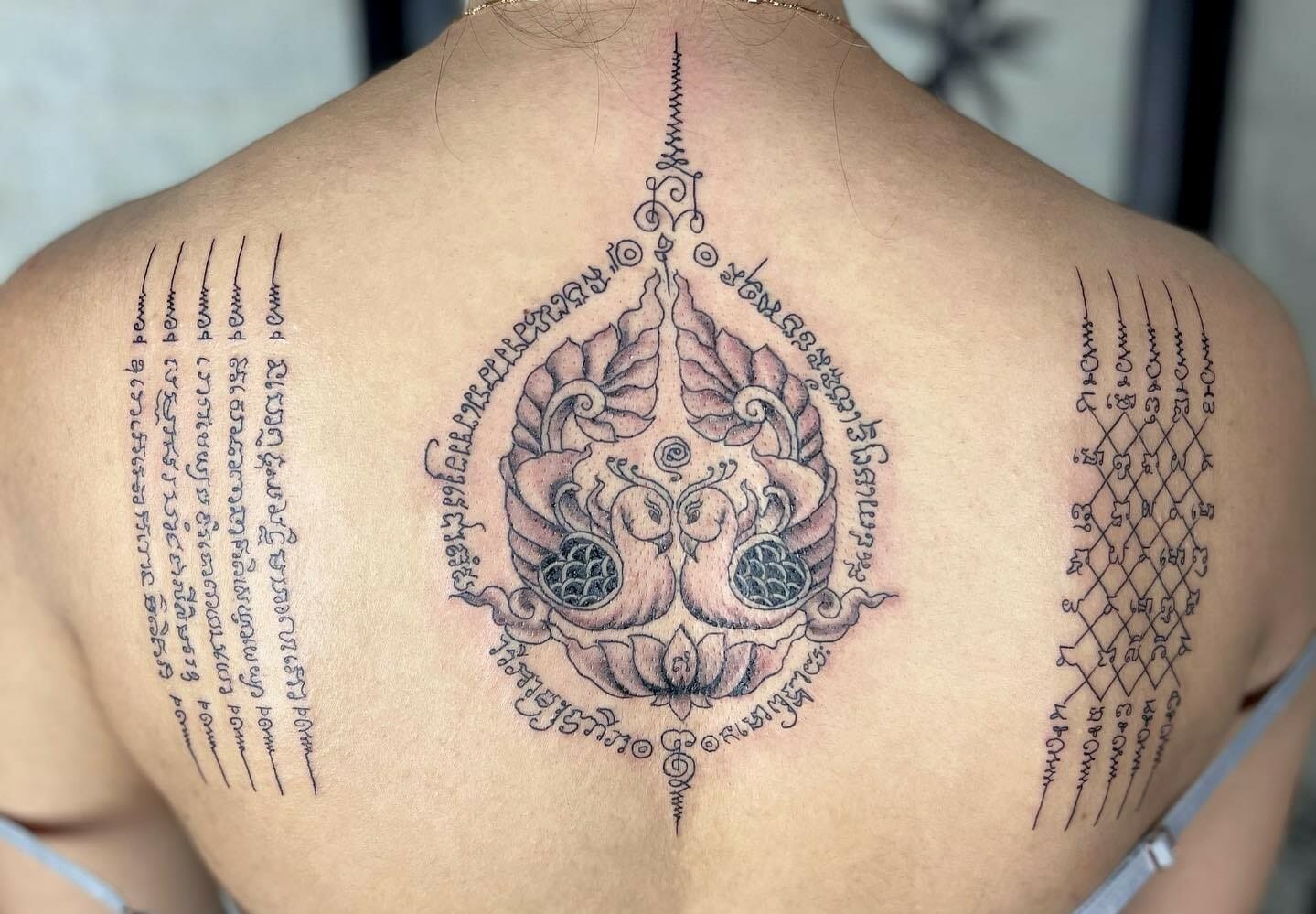 Apsara by Fong Vang at Revelation Tattoo in Brooklyn Park MN  Khmer tattoo  Angkor wat tattoo Sleeve tattoos