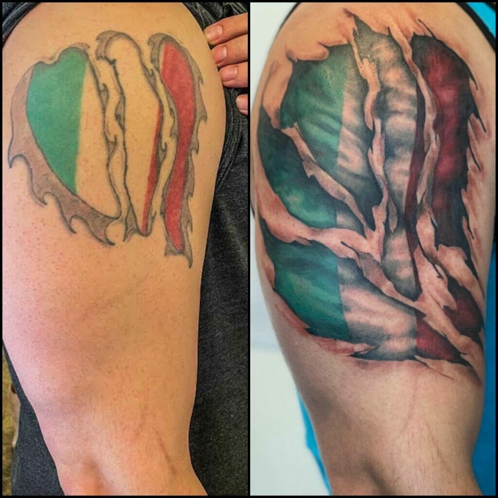 Italy Is In My Blood Tattoo