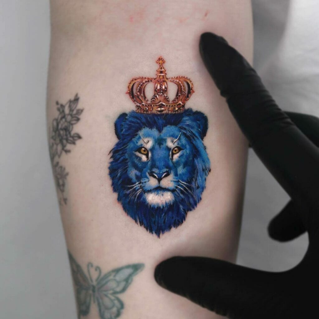 Small Lion Tattoos