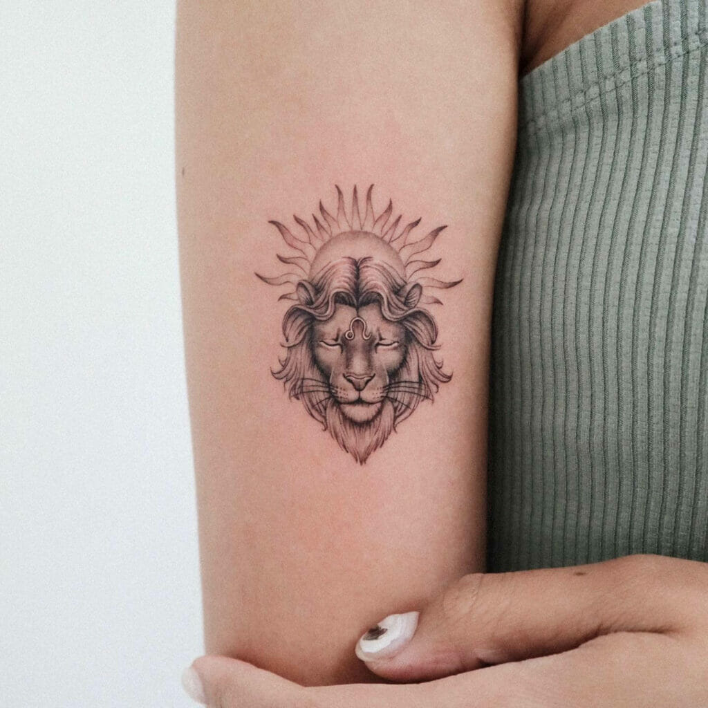 Female Lion Tattoo Designs