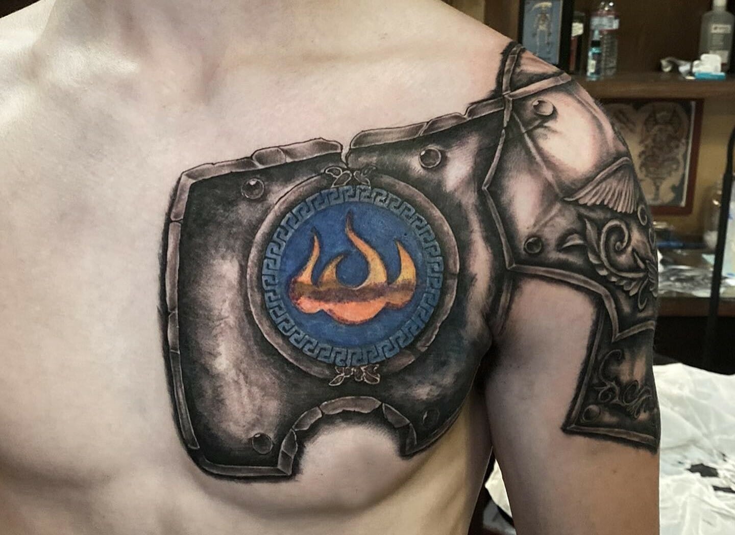 10 Best Armor Sleeve Tattoo Ideas Youll Have To See To Believe 