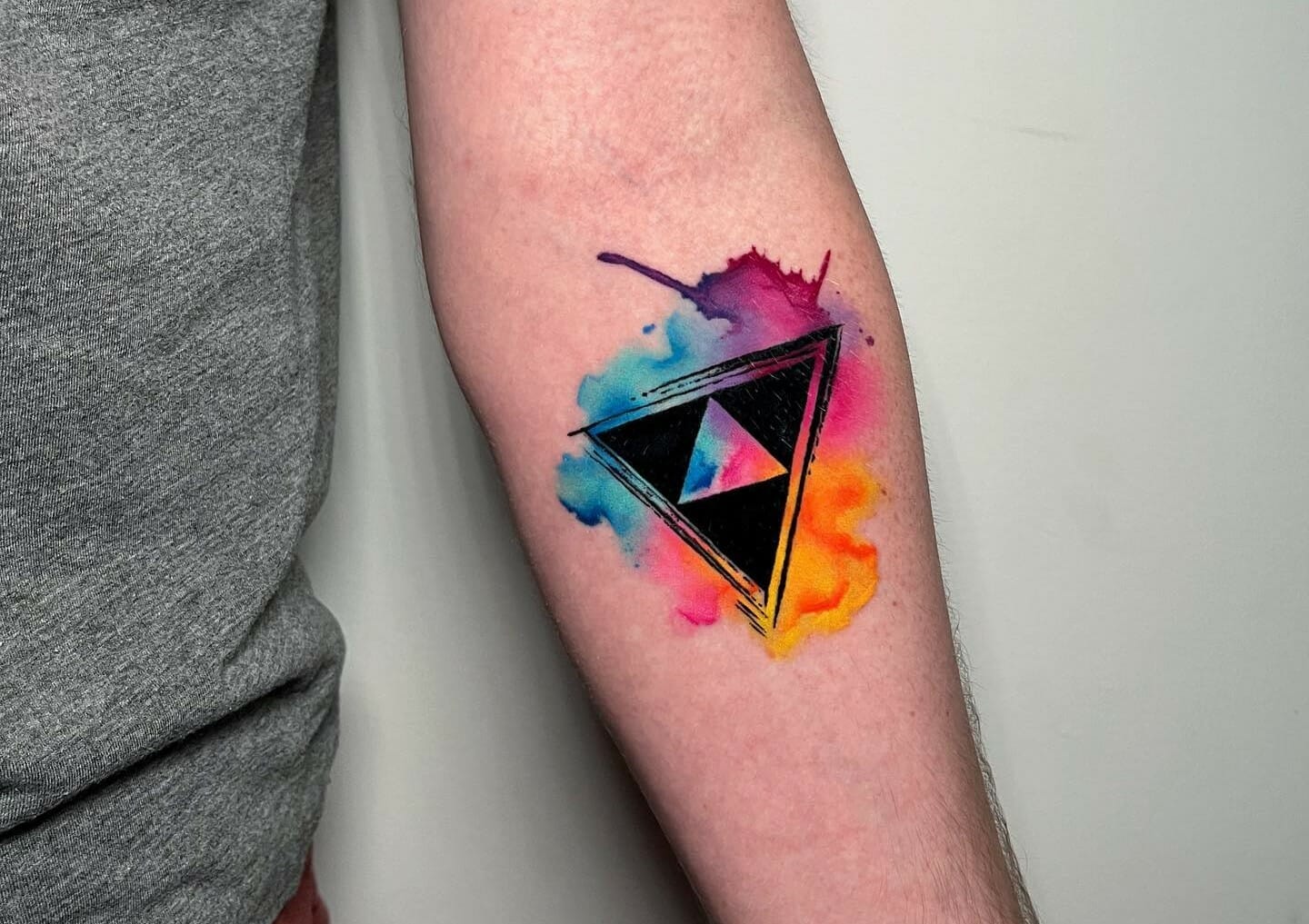 101 Best Triangle Geometric Tattoo Ideas That Will Blow Your Mind! - Outsons