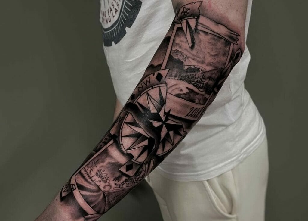 Arm Half Sleeve Tattoo