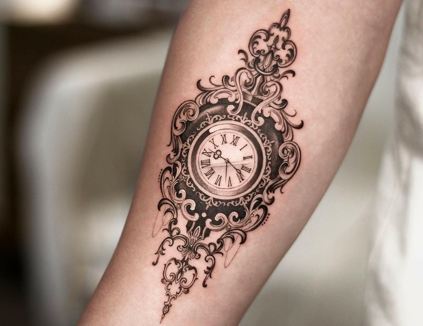 101 Best Clock Tattoo Drawing Ideas That Will Blow Your Mind! - Outsons