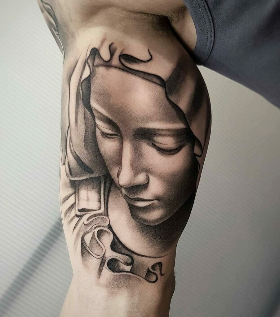 The Virgin Mary Tattoo