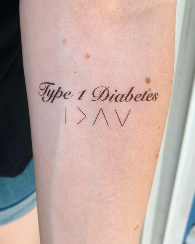 Diabetic Tattoo