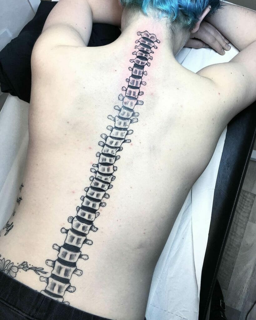 Spinal Chord Tattoo