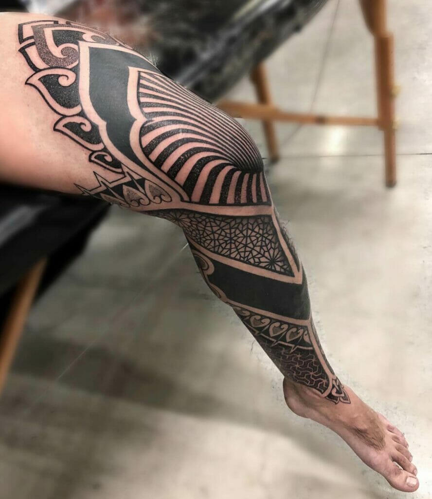Ryan Stratton | Still mad hyped on this 3D illusion tattoo! Love being able  to take a step back from the normal with things like this! Hit me up and  let�... | Instagram