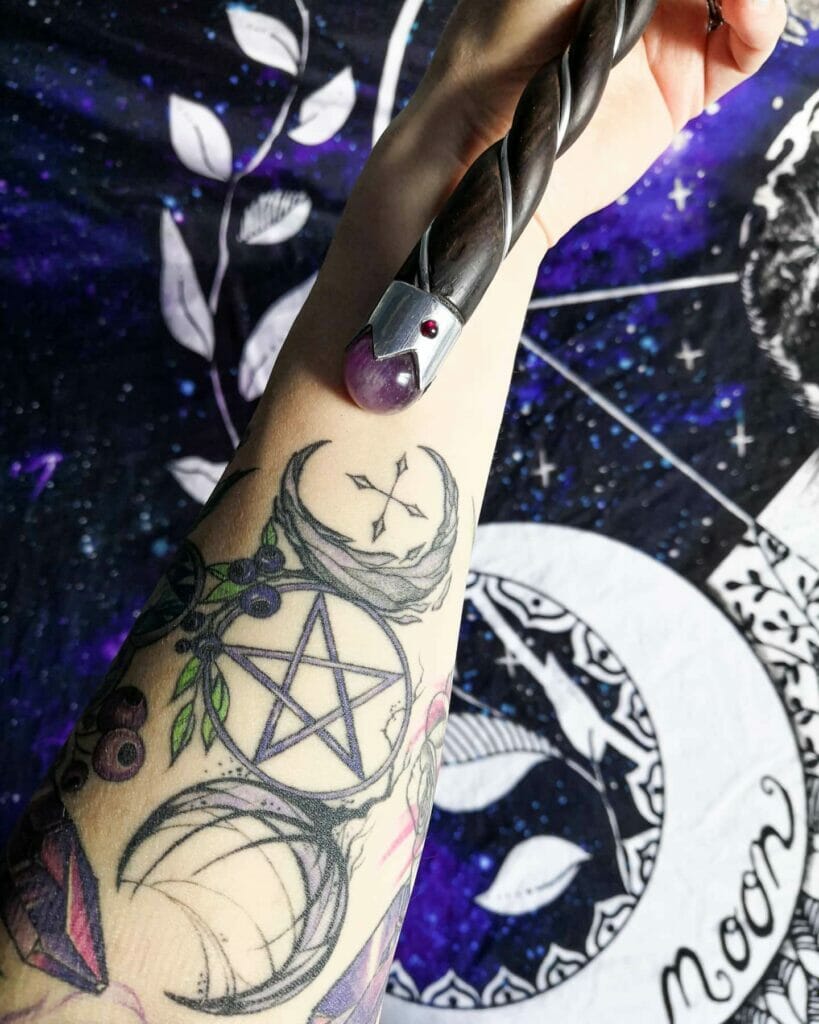Wiccan Magic Tattoo