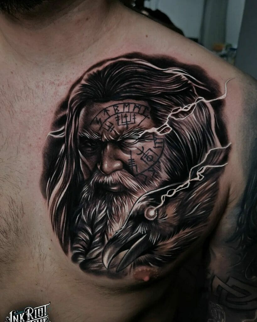 Viking God Odin Tattoo
