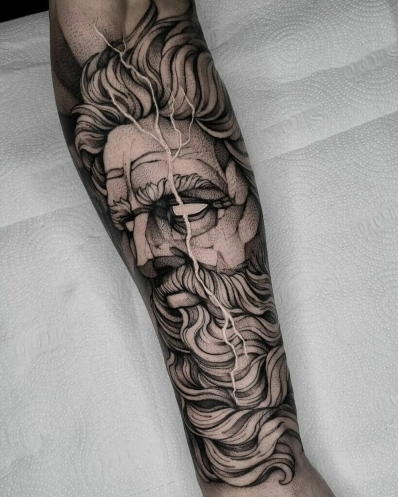 Lord Zeus Fear Of God Tattoo