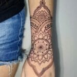 Mandala Wrist Tattoo