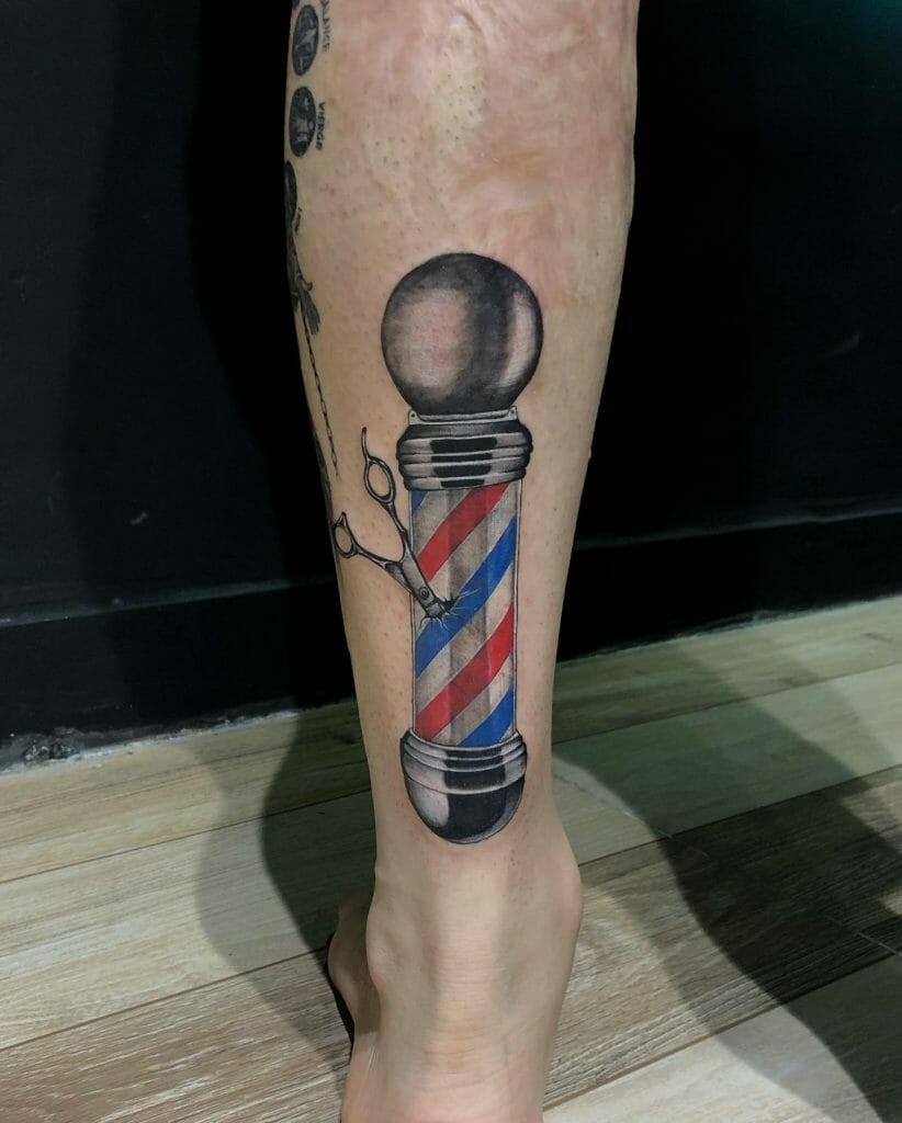Barber Pole Tattoos