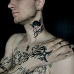 Best Angel Neck Tattoo Ideas