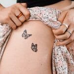 Best Butterfly Thigh Tattoos ideas