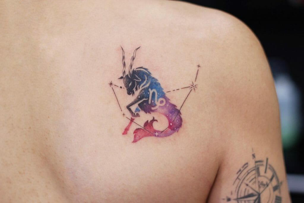 Best Capricorn Zodiac Sign Tattoo