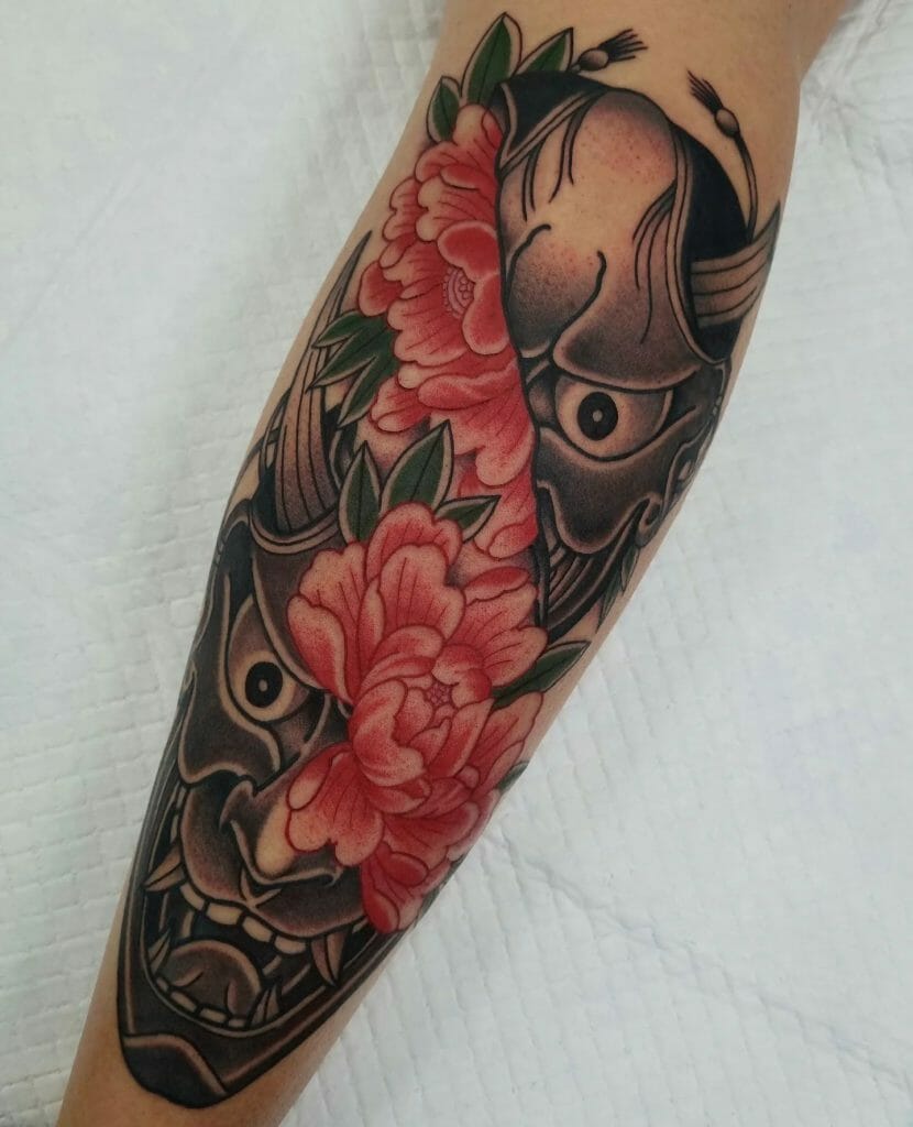 Japanese Hannya Leg Sleeve tattoo by Craig Holmes by CraigHolmesTattoo on  DeviantArt