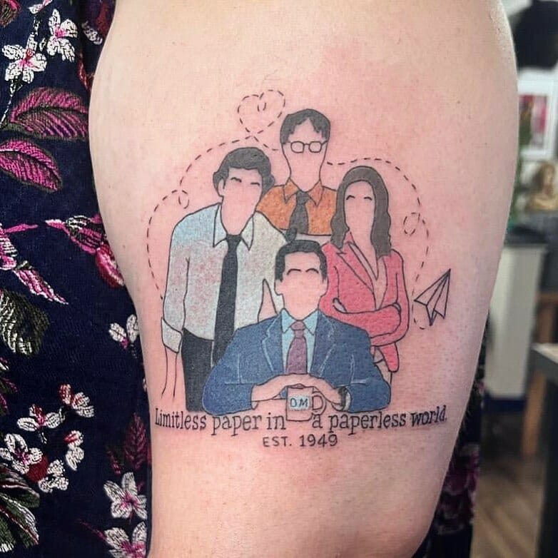 10 Best The Office Tattoo Ideas That Will Blow Your Mind! - Outsons