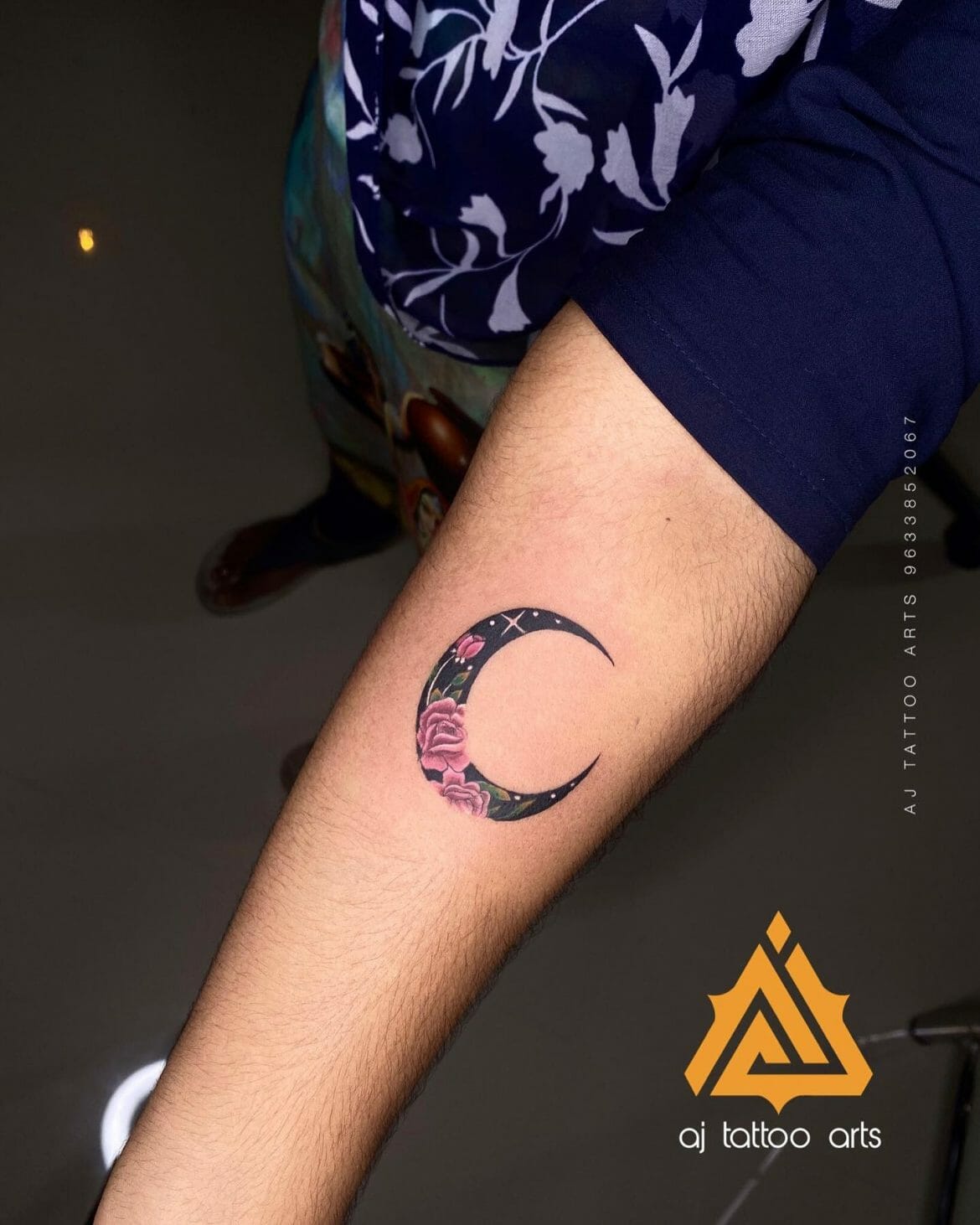 101 Best Moon with Flowers Tattoo Ideas That Will Blow Your Mind! - Outsons