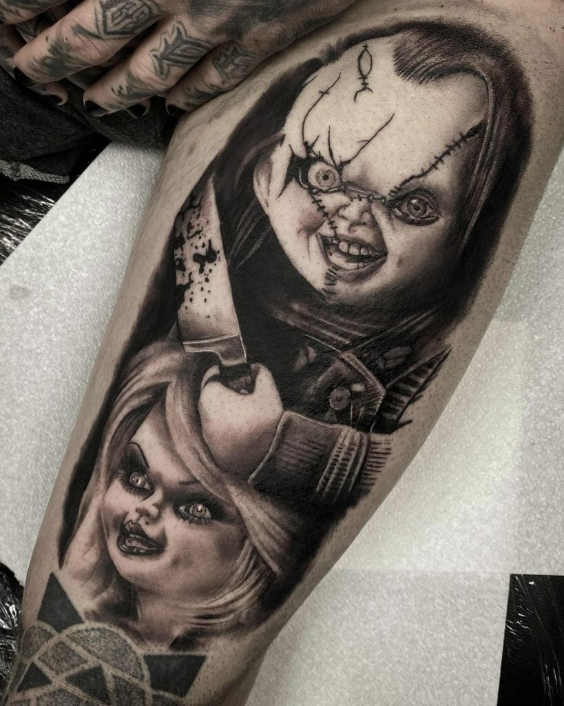 Chucky And Tiffany Tattoo