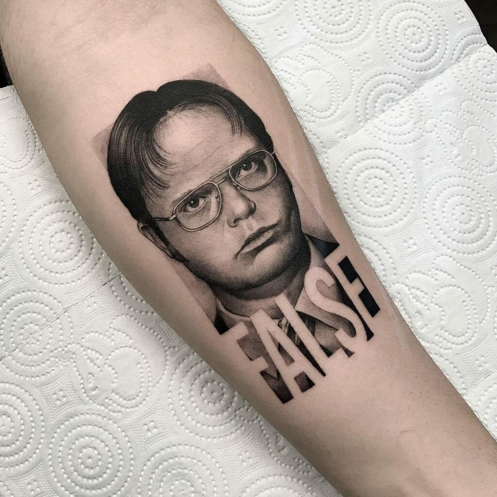 Dwight Schrute False Tattoo Ideas